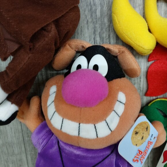 General Mills Beanie Baby Breakfast Cereal Characters Vintage Lot Cookie Crisp - Picture 6 of 8